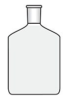 S-1168C Bottle - Plastic Coating