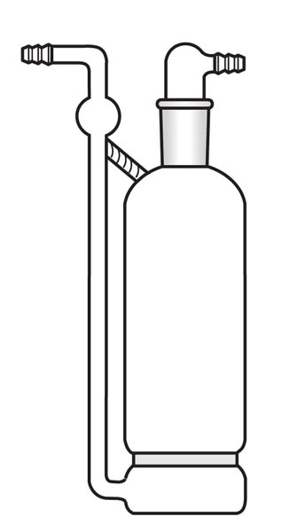S-1194 Bottle - Gas Washing - W/Fritted Disc