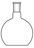S-2014 - Flask Flat Bottom