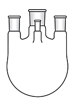 S-2046 Flask - Four Neck - Standard Taper Joints