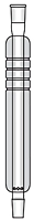 S-1592 Distilling Column - Vacuum Jacketed - Silvered